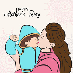 Obraz premium Happy Mothers Day.