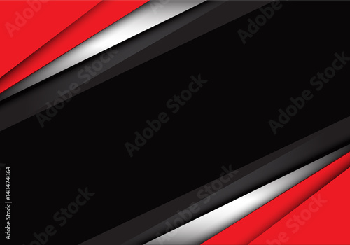 Abstract Red White Gray Overlap Design Modern Background Vector Abstract Red White Gray Overlap Design Modern Background Vector Ilration