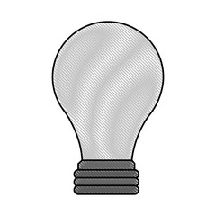 color blurred stripe image light bulb off icon vector illustration