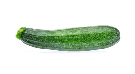 Fresh zucchini isolated on a white background