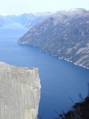 Amazing view from Preikestolen Norway
