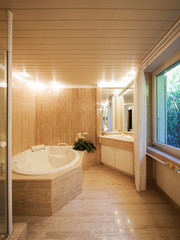 Wide bath for relax
