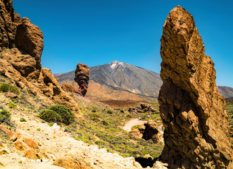 Roques de García, Teide Nationalpark, Teneriffa, Spanien, Kanaren