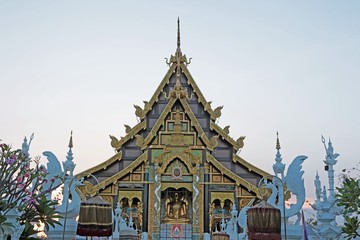 Fototapeta premium Wat Tha Mai temple.Samut Sakhon in Thailand.