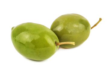 two delicious olives