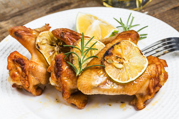 buffalo chicken wings with beer