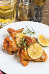 buffalo chicken wings with beer