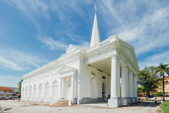 St. George's Church Is A 19th-century Anglican Church In The City Of George Town In Penang, Malaysia. It Is The Oldest Purpose Built Anglican Church In South East Asia.