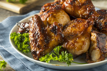 Homemade Spicy Barbecue BBQ Chicken