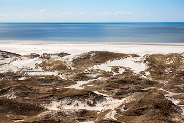  Dunes of the North Sea island of Amrum, Nord Germany.