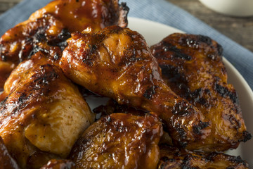 Homemade Spicy Barbecue BBQ Chicken