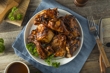 Homemade Spicy Barbecue BBQ Chicken