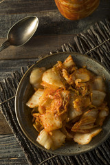 Homemade Spicy Fermented Korean Kimchi