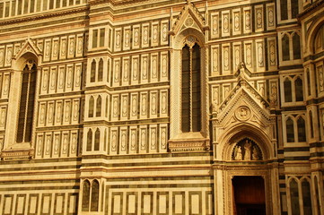 Der Dom in Florenz / Italien / Teilansichten