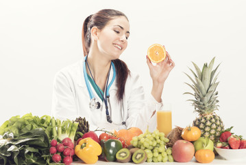 Fototapeta premium Nutritionist