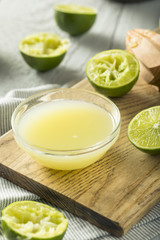 Raw Organic Yellow Lime Juice