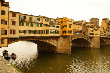 Fototapeta na wymiar Ponte Vecchio in Florenz / Italien