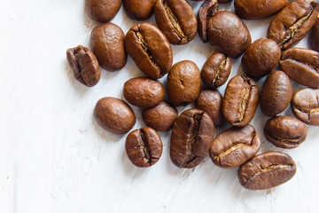 Roasted coffee beans