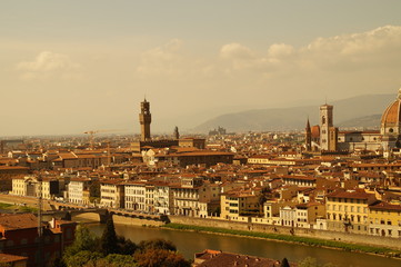 Obraz premium Annsichten von Florenz / Italien