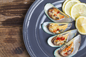 mussel barbecue