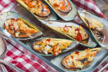 mussel barbecue
