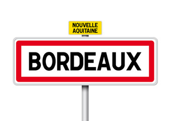 PANNEAU VILLE BORDEAUX