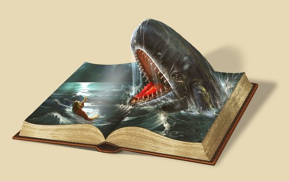 Book Of Jonah. Bible Stories.