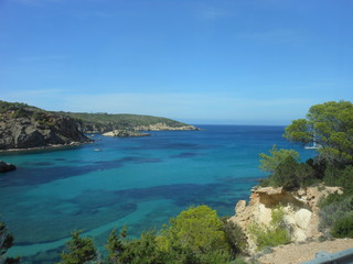Fototapeta na wymiar Ibiza (Spanien)