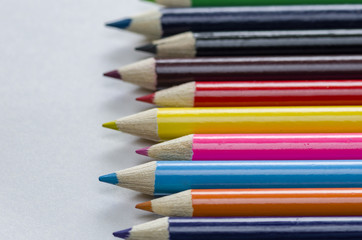 Fototapeta premium Multi-colored pencils