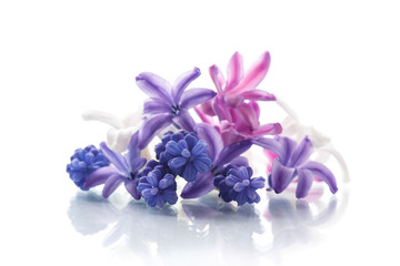 beautiful bouquet of spring flowers