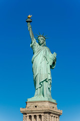 Fototapeta na wymiar Statue de la liberté - New York