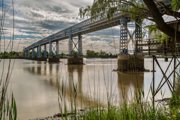 Fototapeta premium Pont routier de Cubzac