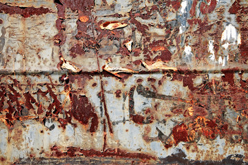 Rusted surface