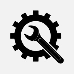 customization icon from business bicolor, flat style