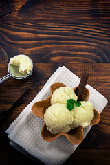 Homemade Vanilla Ice Cream