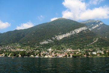 Fototapeta na wymiar Holidays at Lake Como, Lombardy Italy