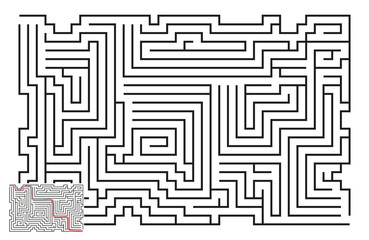 Vector Maze with Answer 59
