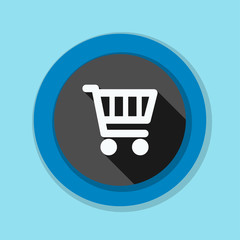 Shopping cart button illustration