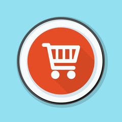 Shopping cart button illustration