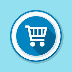 Shopping cart button illustration