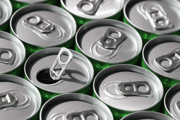 Soda cans
