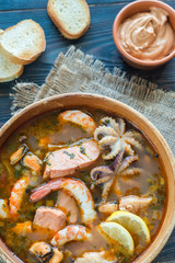 Bowl of Bouillabaisse