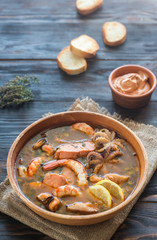 Bowl of Bouillabaisse