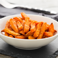 Süßkartoffelfritten - sweet potato frites