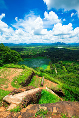 Sigiriya Lion Rock Fortress in Sri Lanka