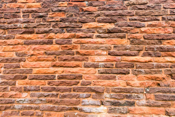 Background of old vintage brick wall