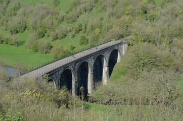 Monsal Head Viaduct and Monsal Dale,Derbyshire