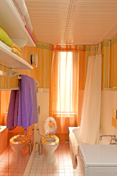 Badezimmer in Altbauwohnung