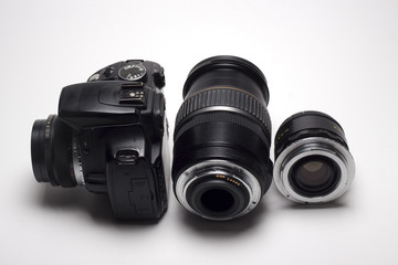  digital camera and lens