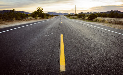 Road to the mountains